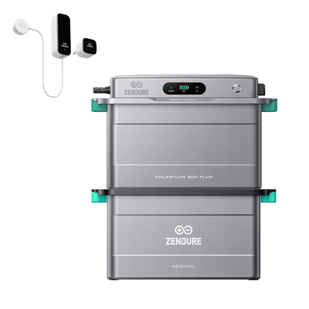 Zendure SolarFlow 800 Plus Balkonkraftwerk Speicher 800W Dual-MPPT erweiterbar
