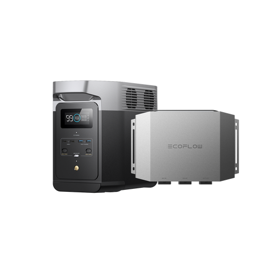 EcoFlow Batterieladegerät Plus 1000 + EcoFlow DELTA 2