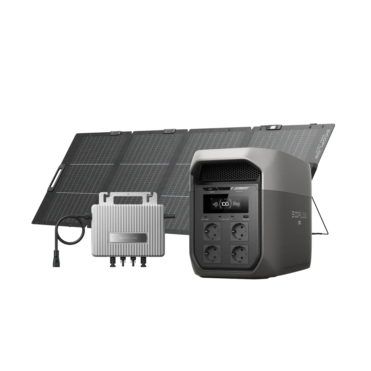 EcoFlow DELTA 3 Max Serie Tragbare Powerstation (2048Wh)