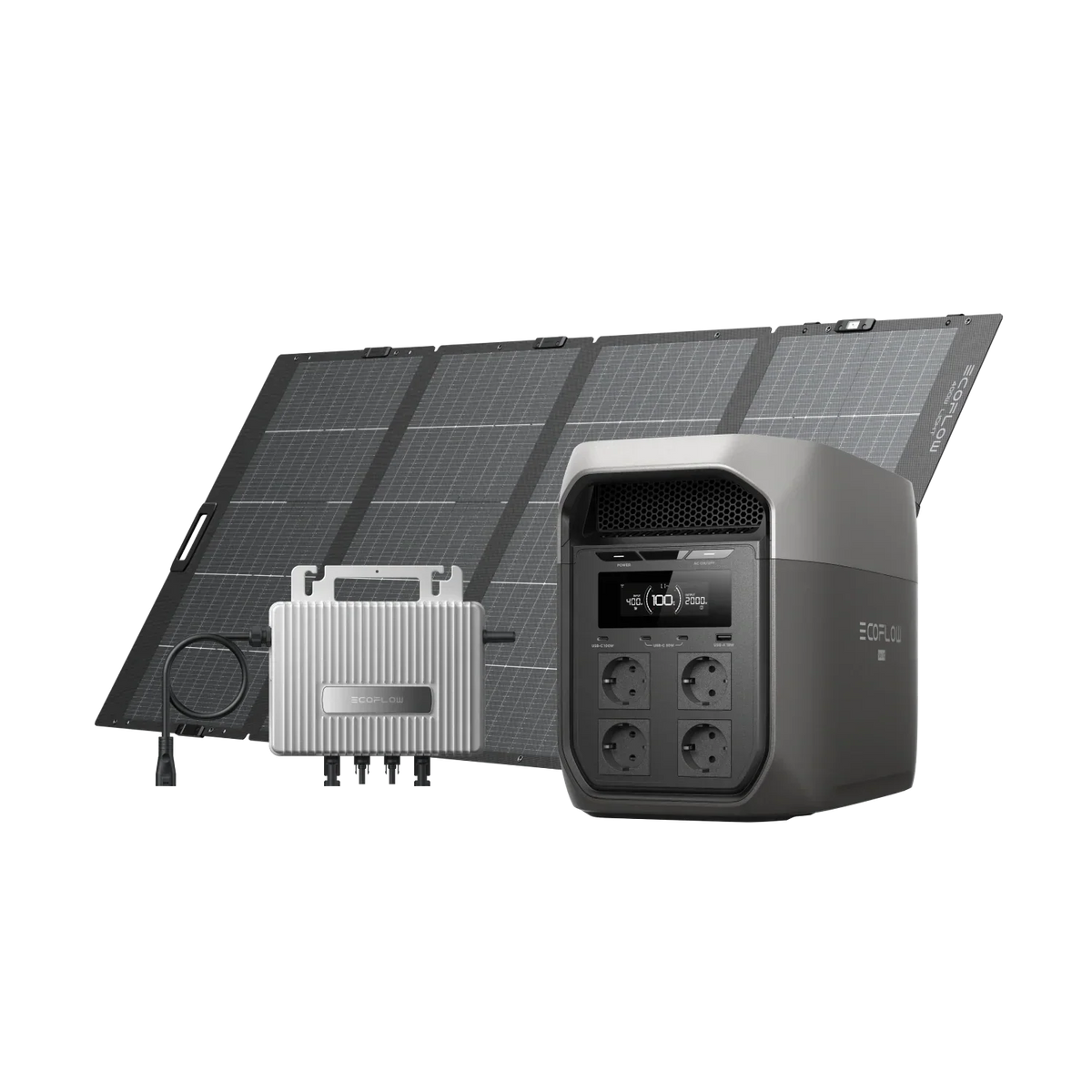 EcoFlow DELTA 3 Max Serie Tragbare Powerstation (2048Wh)
