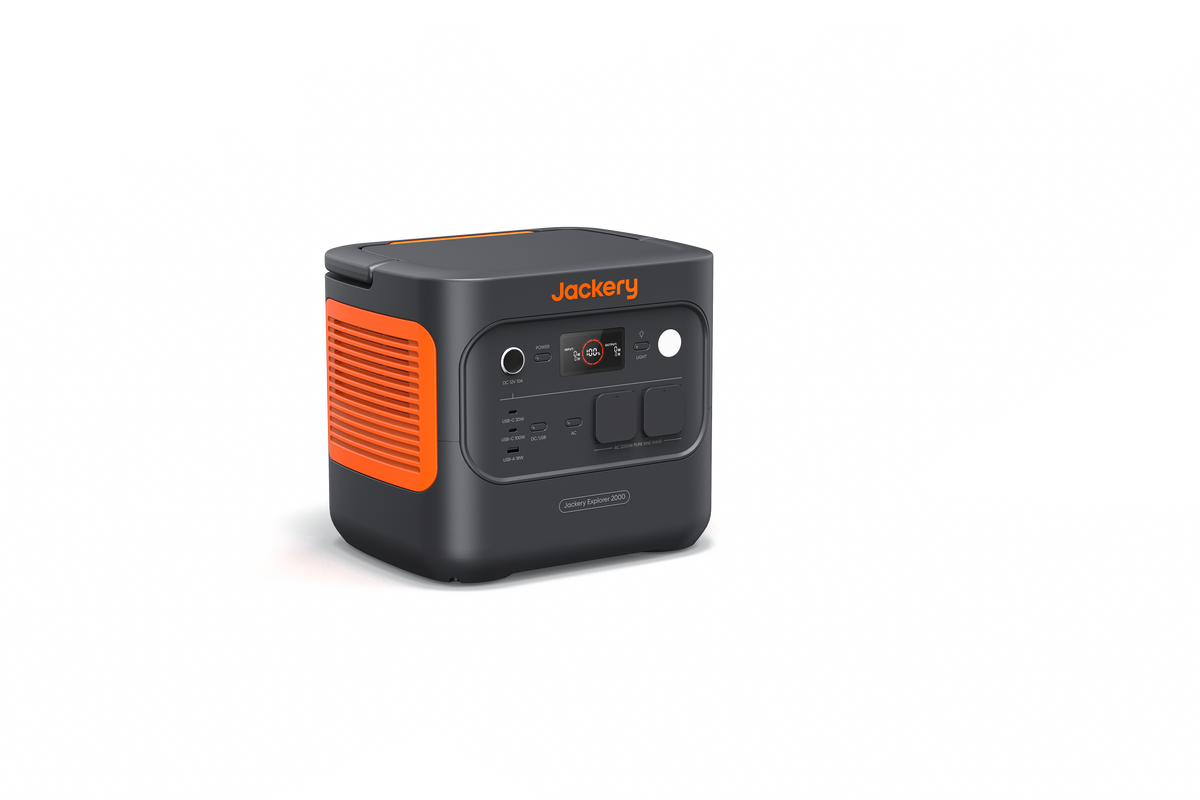 Jackery Explorer 2000 v2 Powerstation 2042Wh LiFePO4 2200W – 4000 Zyklen leise