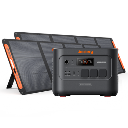 Jackery Explorer 3000 v2 Tragbare Powerstation 3072Wh LFP 3600W Ausgangsleistung 27dB leise