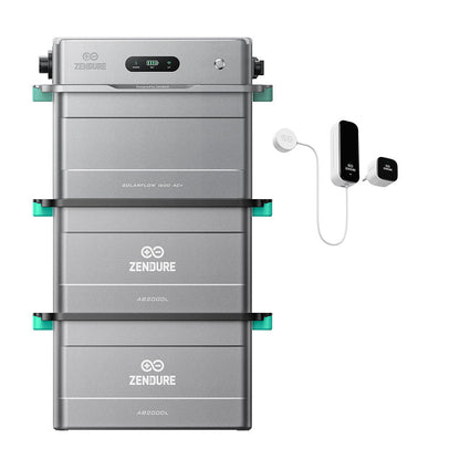 Zendure SolarFlow 1600 AC+ Balkonkraftwerk-Speicher 1,92 kWh erweiterbar bis 9,6 kWh
