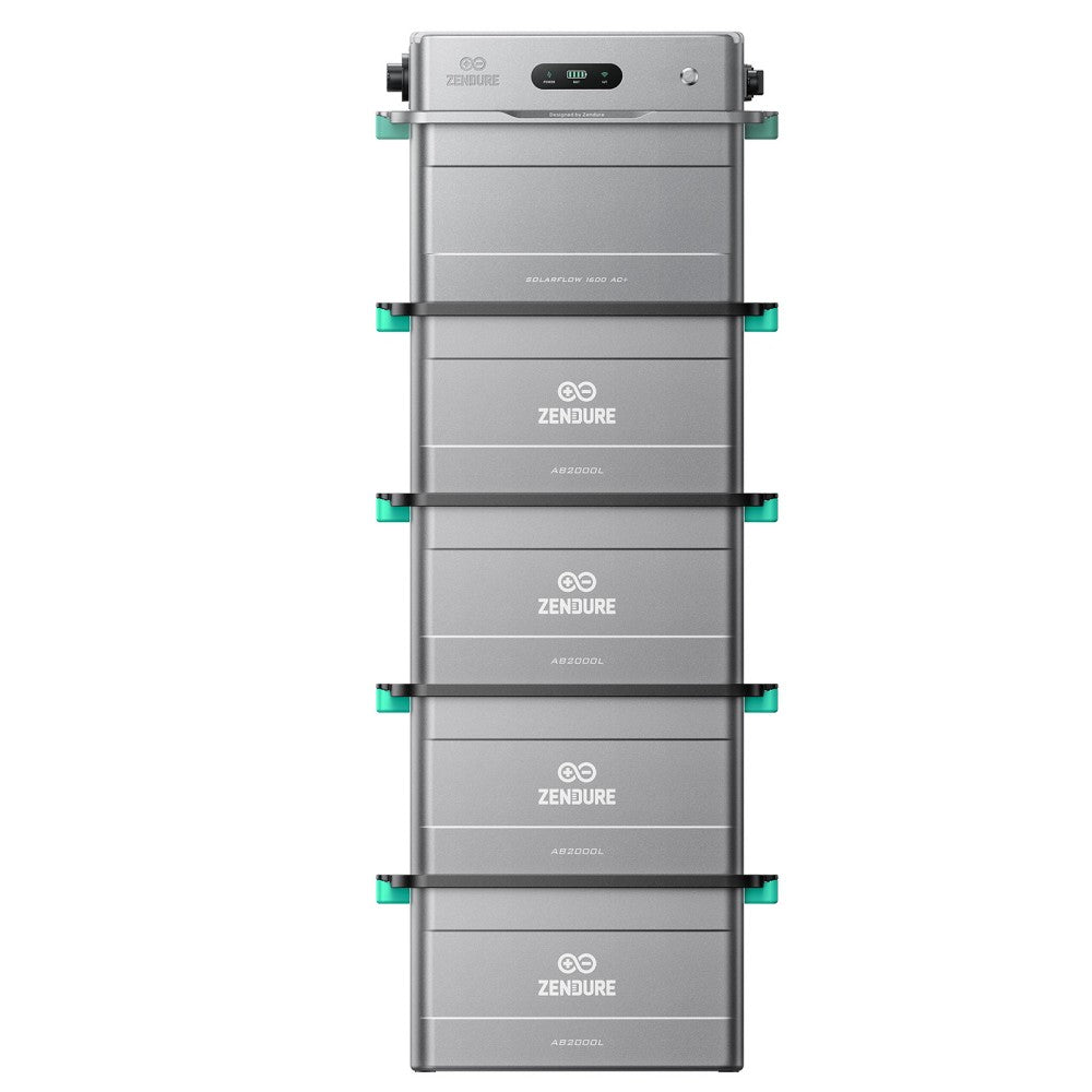 Zendure SolarFlow 1600 AC+ Balkonkraftwerk-Speicher 1,92 kWh erweiterbar bis 9,6 kWh