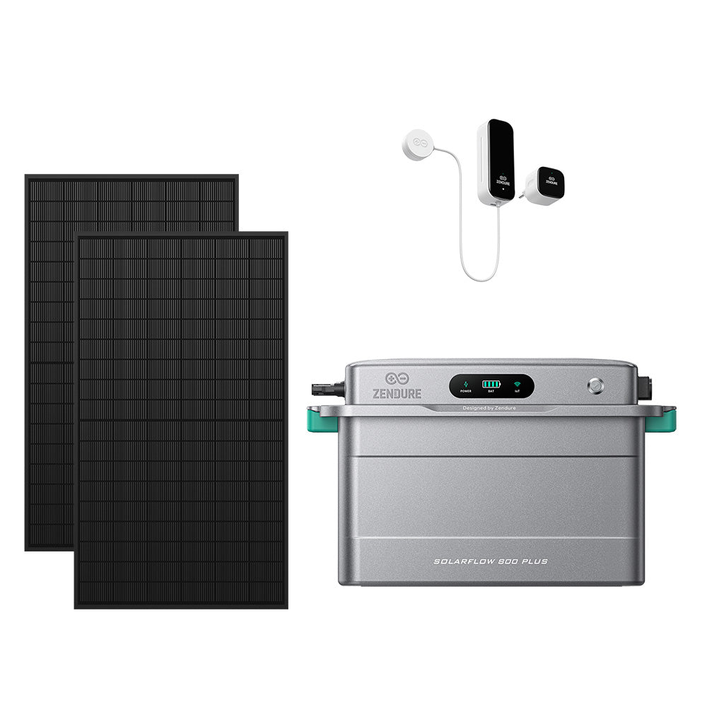 Zendure SolarFlow 800 Plus Balkonkraftwerk Speicher 800W Dual-MPPT erweiterbar