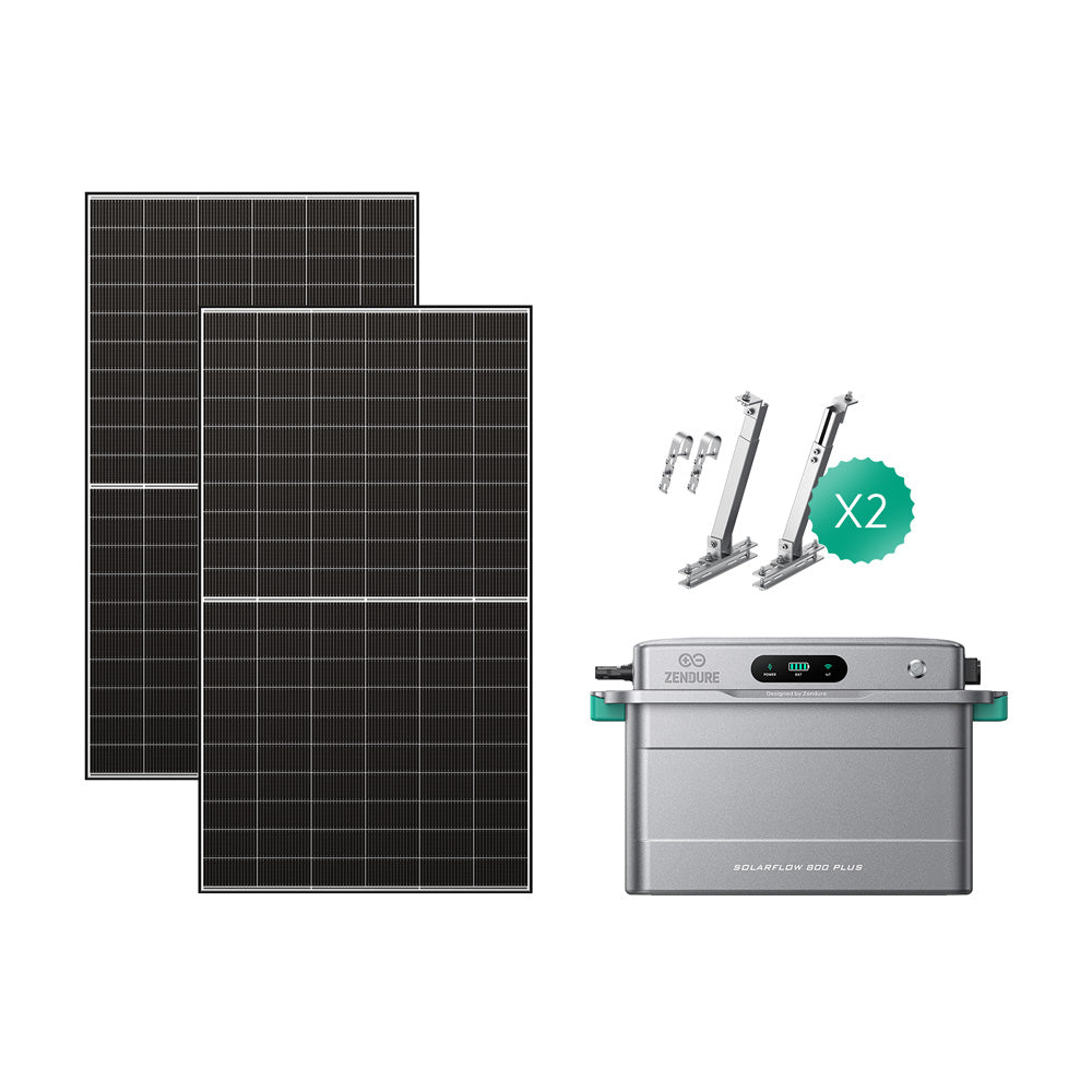 Zendure SolarFlow 800 Plus Balkonkraftwerk Speicher 800W Dual-MPPT erweiterbar