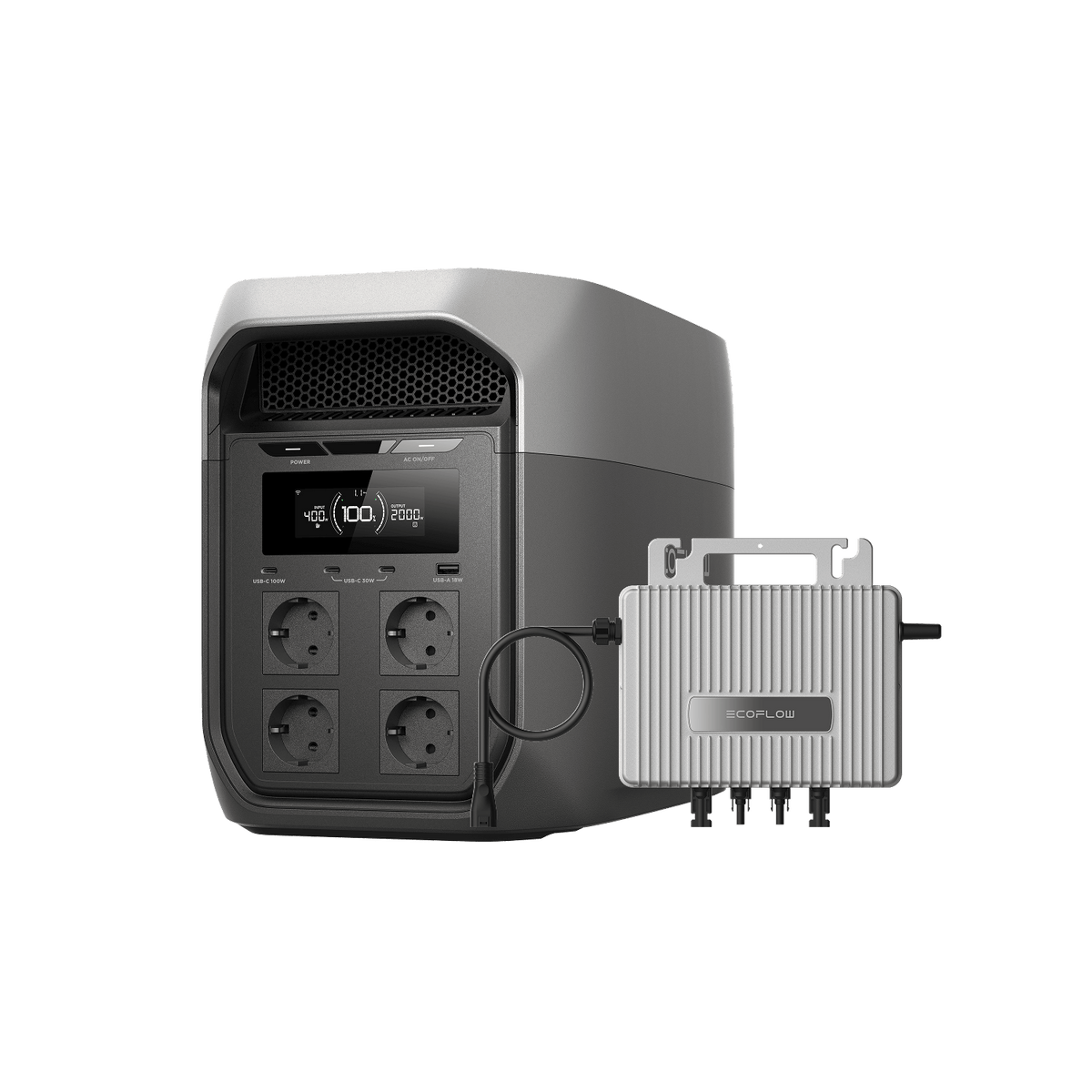 EcoFlow DELTA 3 Max Serie Tragbare Powerstation (2048Wh)