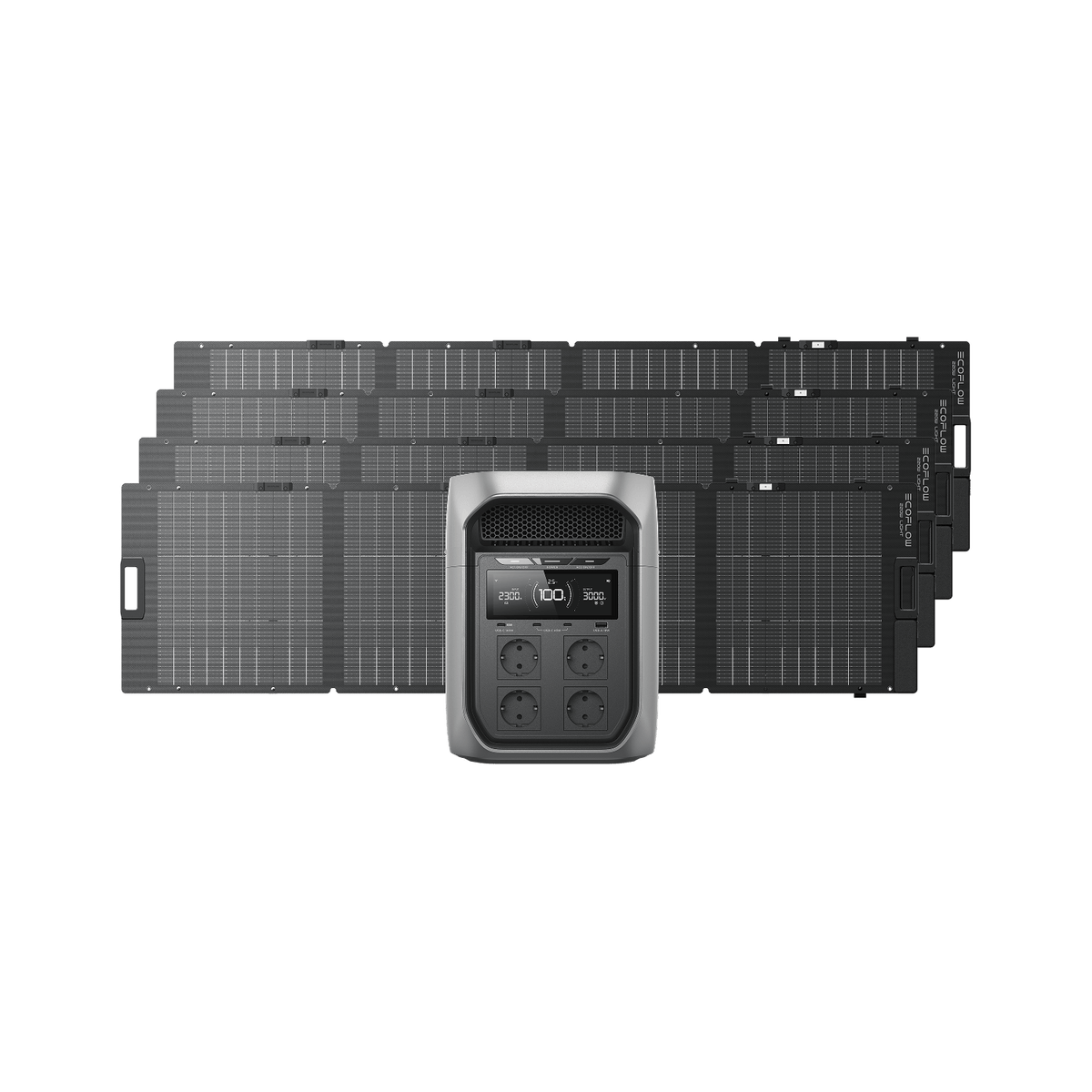 EcoFlow DELTA 3 Max Serie Solargenerator (PV220 W)