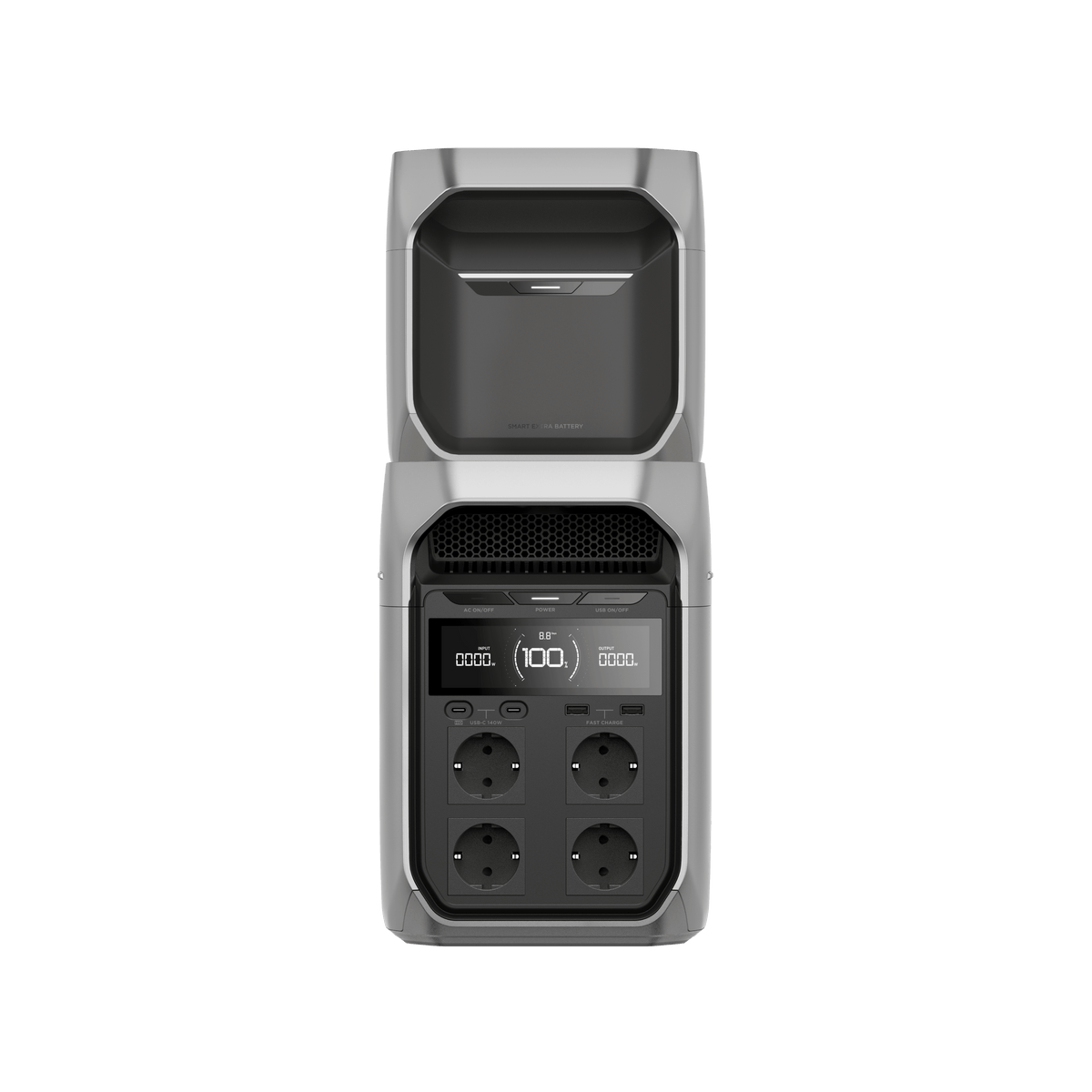 EcoFlow DELTA 3 Serie + Intelligente Zusatzbatterie Bundle (Generalüberholt)