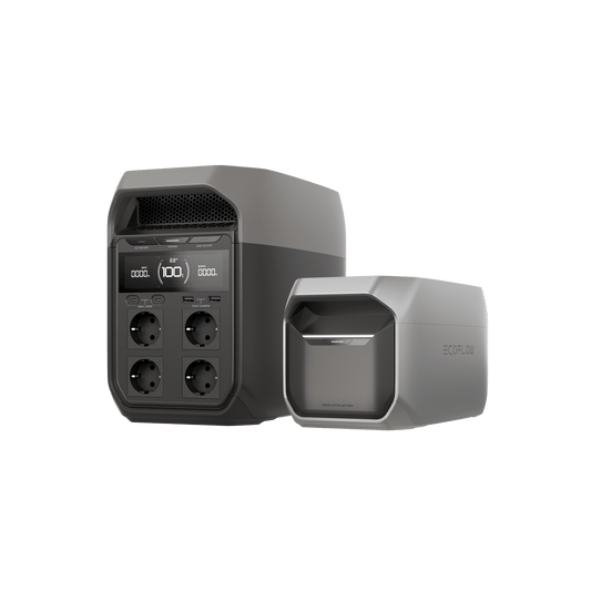 EcoFlow DELTA 3 Serie + Intelligente Zusatzbatterie Bundle