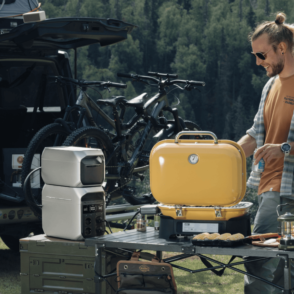 EcoFlow DELTA 3 Serie + Intelligente Zusatzbatterie Bundle (Generalüberholt)