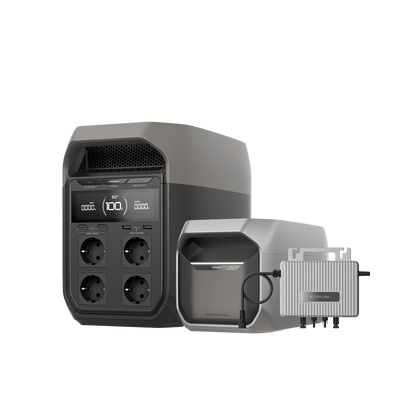 EcoFlow DELTA 3 Serie + Intelligente Zusatzbatterie Bundle
