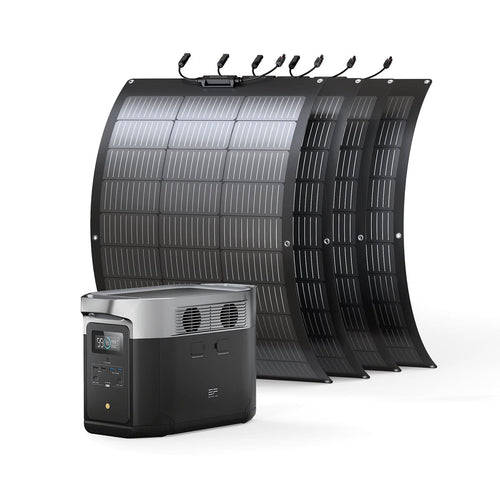 EcoFlow DELTA Max Solargenerator (Flexibler PV100W)