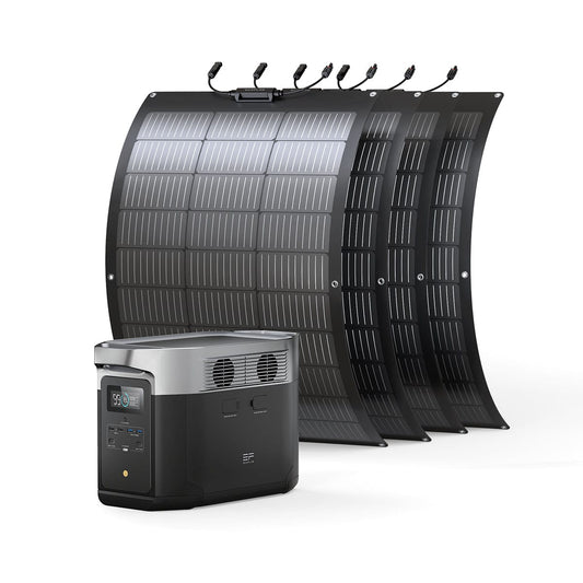 EcoFlow DELTA Max Solargenerator (Flexibler PV100W)