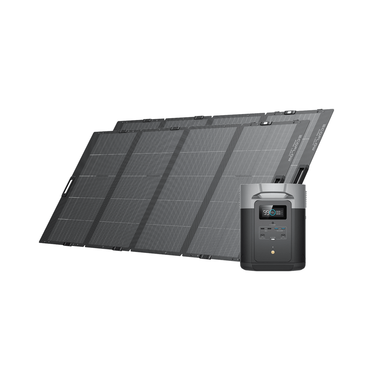 EcoFlow DELTA Max Solargenerator (Tragbarer PV400W)