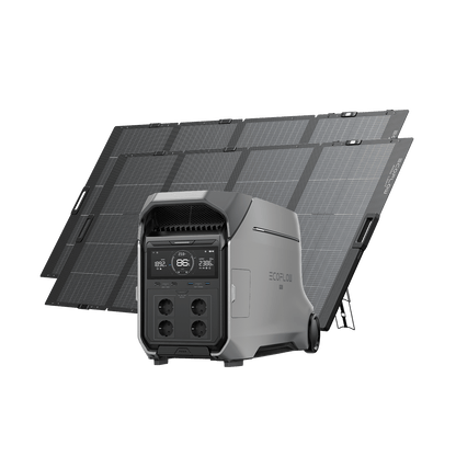 EcoFlow DELTA Pro 3 Solargenerator (Tragbar PV400W)
