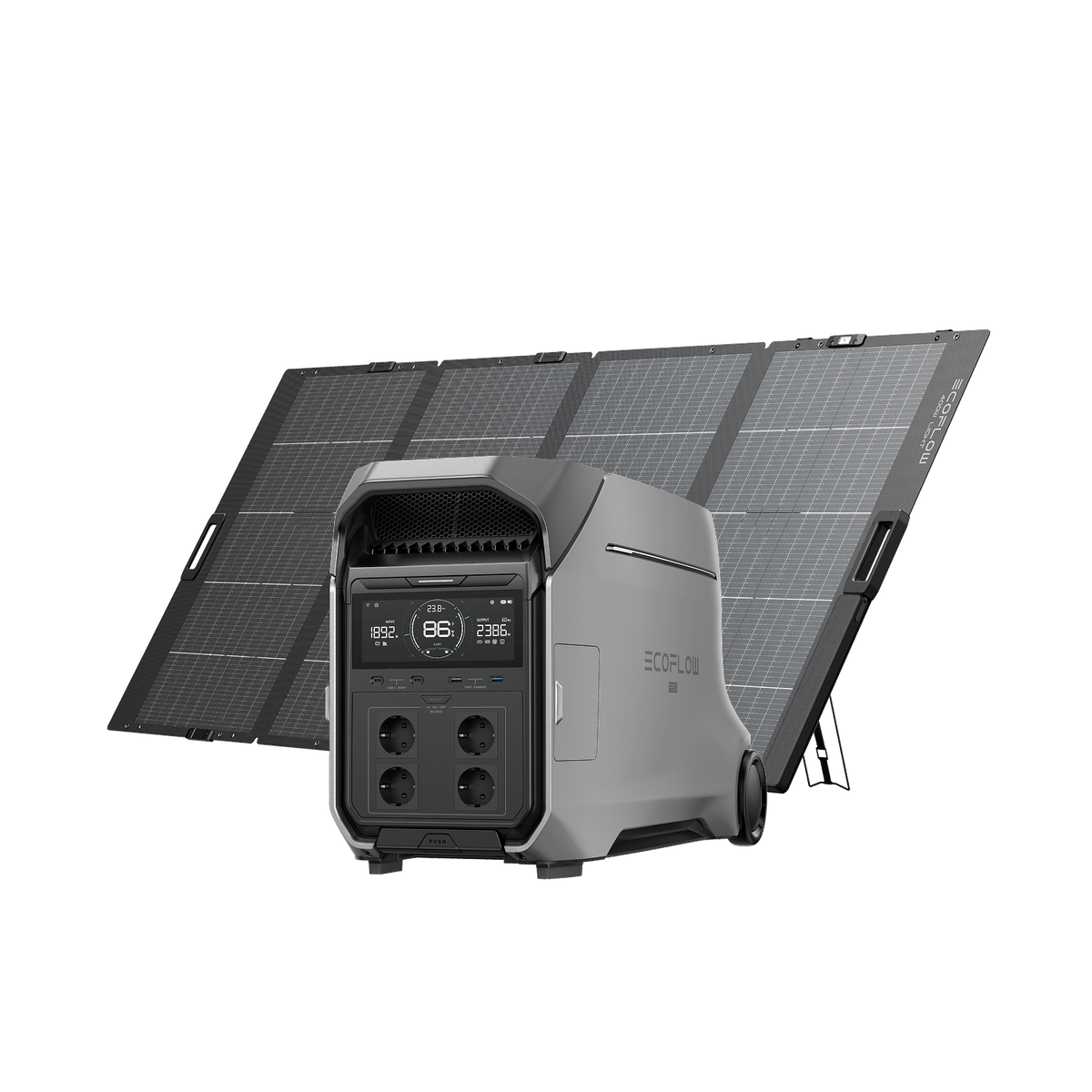 EcoFlow DELTA Pro 3 Solargenerator (Tragbar PV400W)