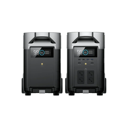 EcoFlow DELTA Pro + DELTA Pro Intelligenter Zusatzbatterie (Generalüberholt)