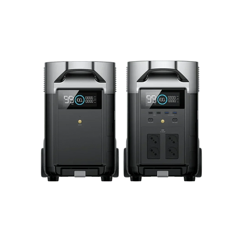 EcoFlow DELTA Pro + DELTA Pro Intelligenter Zusatzbatterie (Generalüberholt)