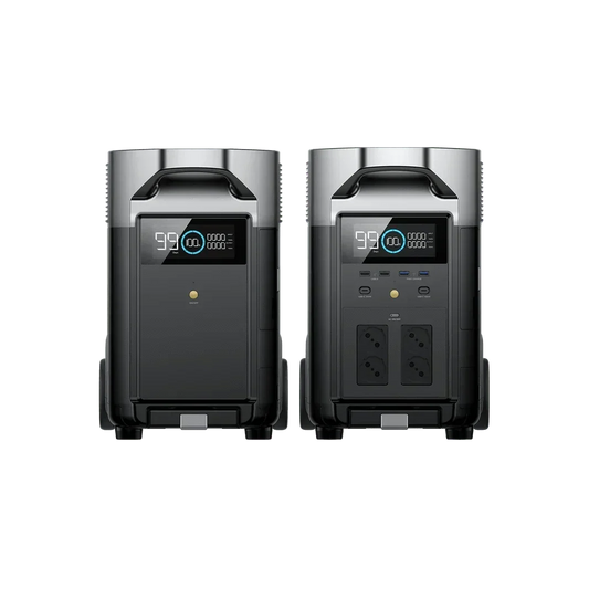 EcoFlow DELTA Pro + DELTA Pro Intelligenter Zusatzbatterie (Generalüberholt)