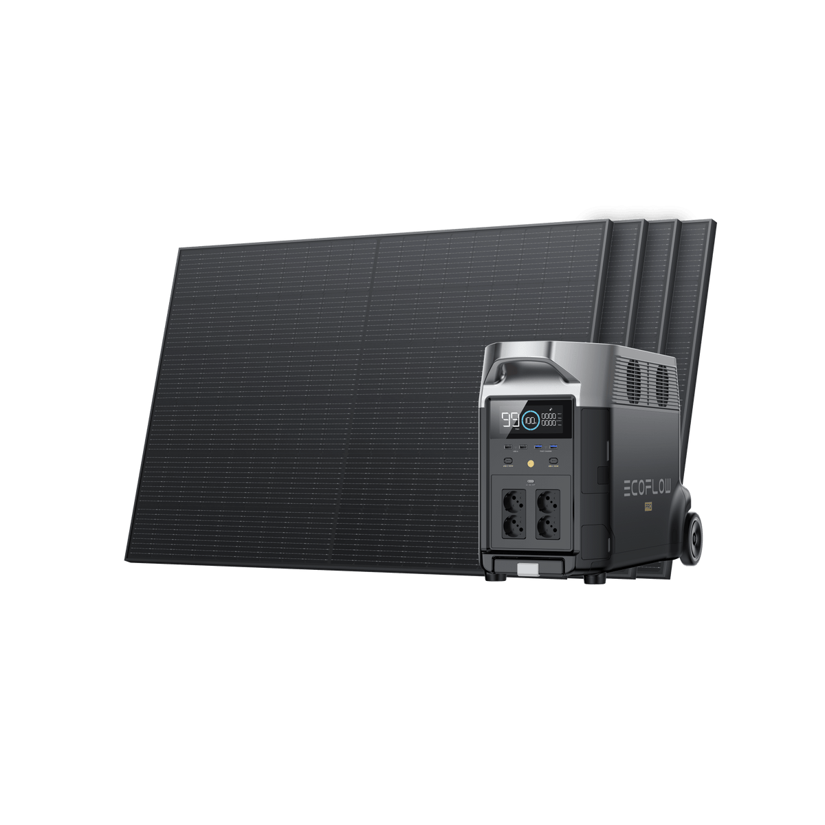EcoFlow DELTA Pro Solargenerator (Starrer PV400W)