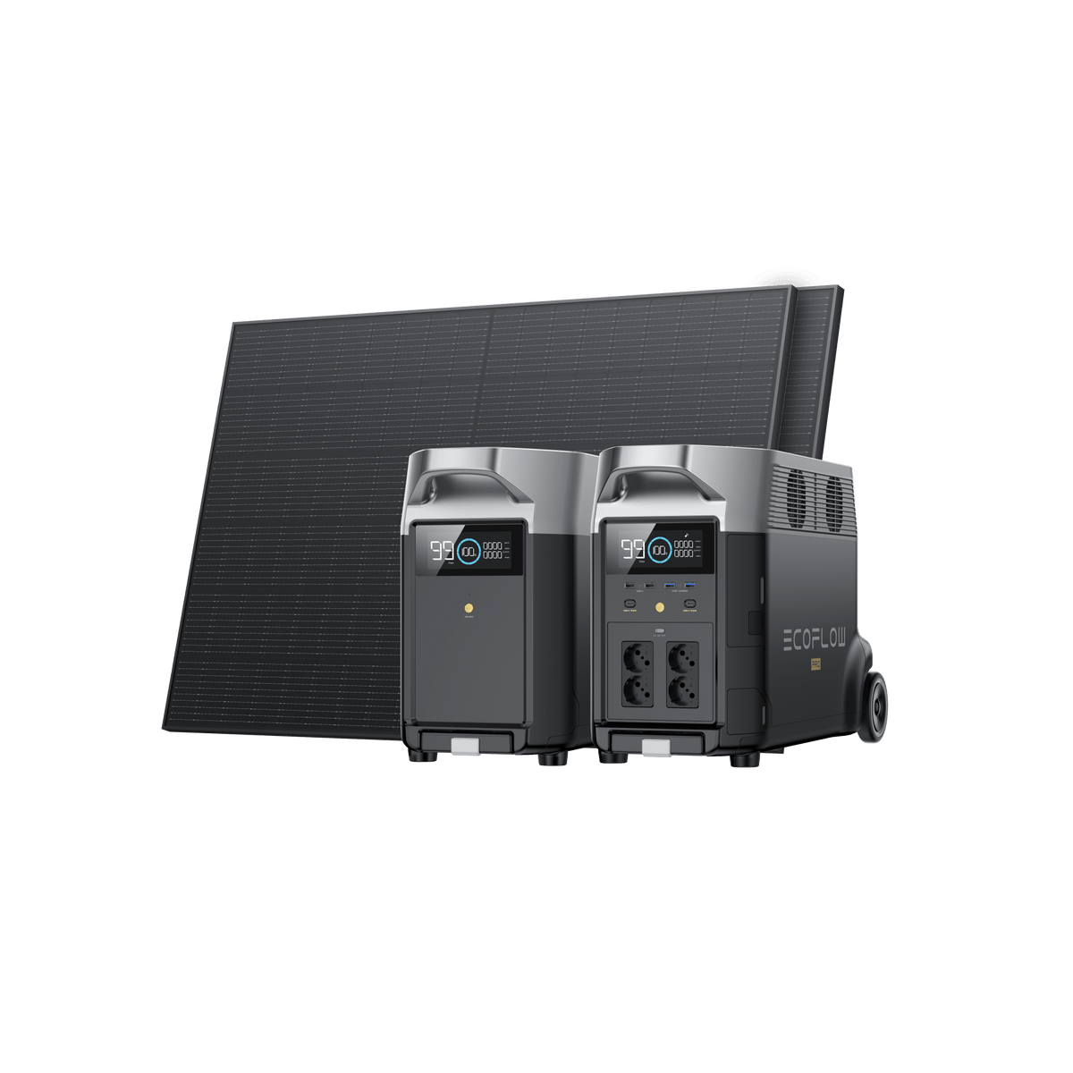 EcoFlow DELTA Pro Solargenerator (Starrer PV400W)