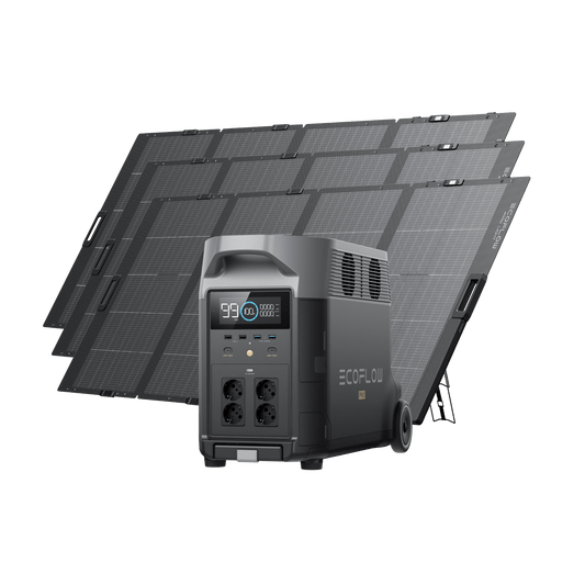 EcoFlow DELTA Pro Solargenerator (Tragbar PV400W)