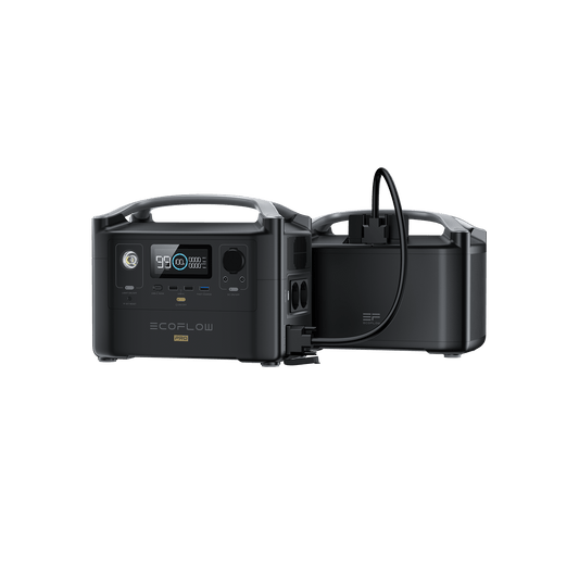 EcoFlow RIVER Pro + RIVER Pro Zusatzakku