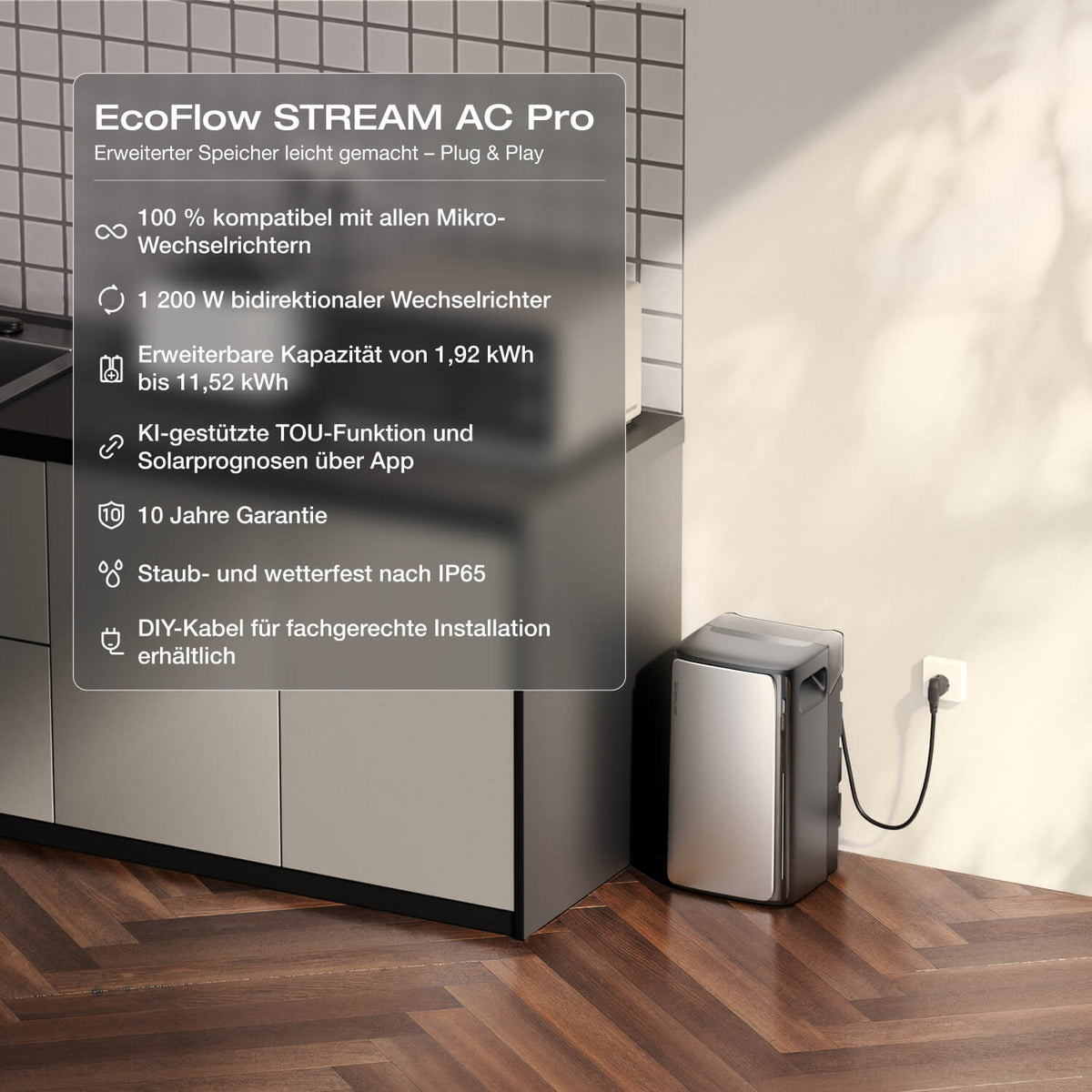 EcoFlow STREAM Ultra/Pro/Max Balkonkraftwerk mit Speicher