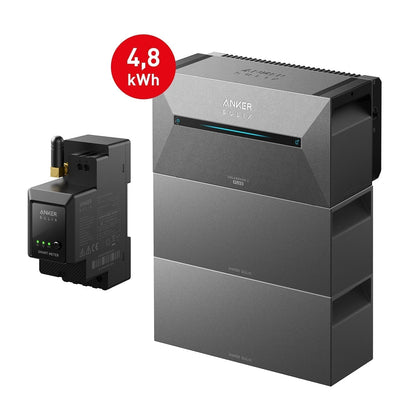 Anker SOLIX Solarbank 3 E2700 Pro + 2x BP2700 Set 8,1 kWh Balkonkraftwerk Speicher