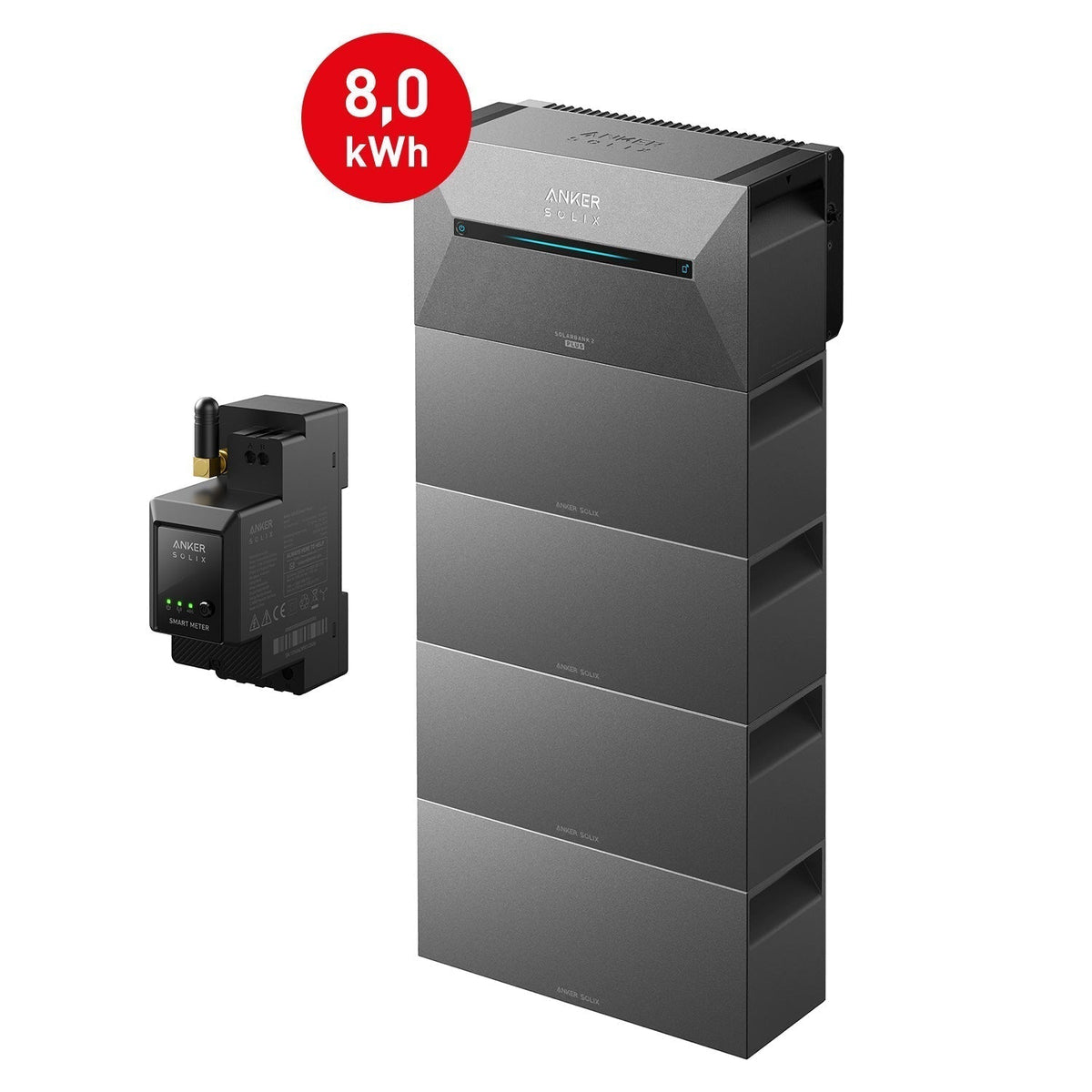 Anker SOLIX Solarbank 3 E2700 PRO + 4x BP2700 Erweiterungsakku